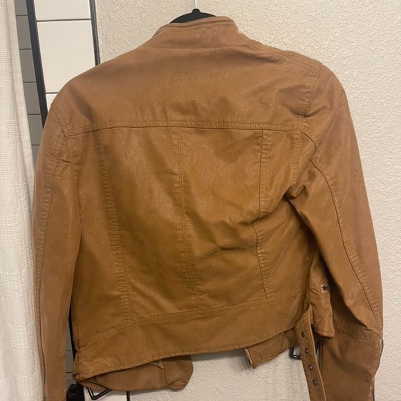 Free People Fenix Faux Leather Moto Jacket - Picture 3 of 3